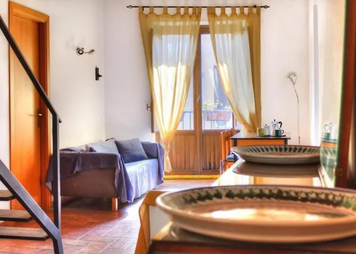 公寓 Historical Penthause Ballaro With View *