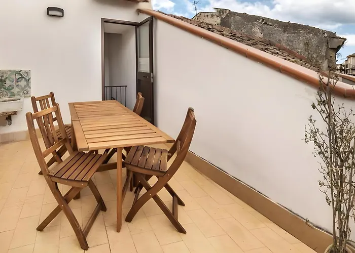 Historical Penthause Ballaro With View 公寓 *